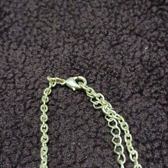 Purple and Blue Necklace, 18" - Picture 4 of 4